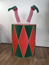 Tamburo decorativo allestimento carnevale circo
