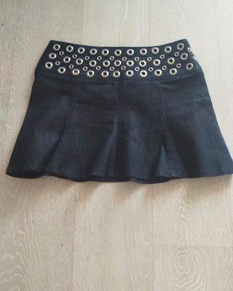 Gonna in jeans Blumarine made in Italy
