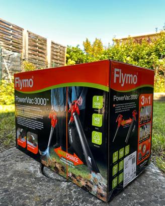 Aspiratore e soffiatore di foglie Flymo