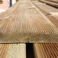 Parquet per esterno decking in Pino