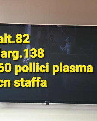 televisione panasonic 60 pollici al  plasma 
