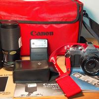 Fotocamera reflex CANON AV1 con zoom 70-210 canon