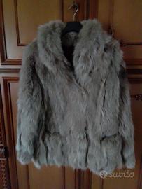 giaccone in pelliccia ecologica donna 