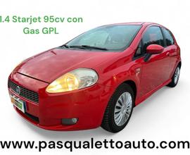 FIAT Grande Punto GAS GPL! 1.4 Starjet 16V 3 por