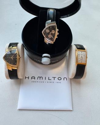 3 orologi Hamilton