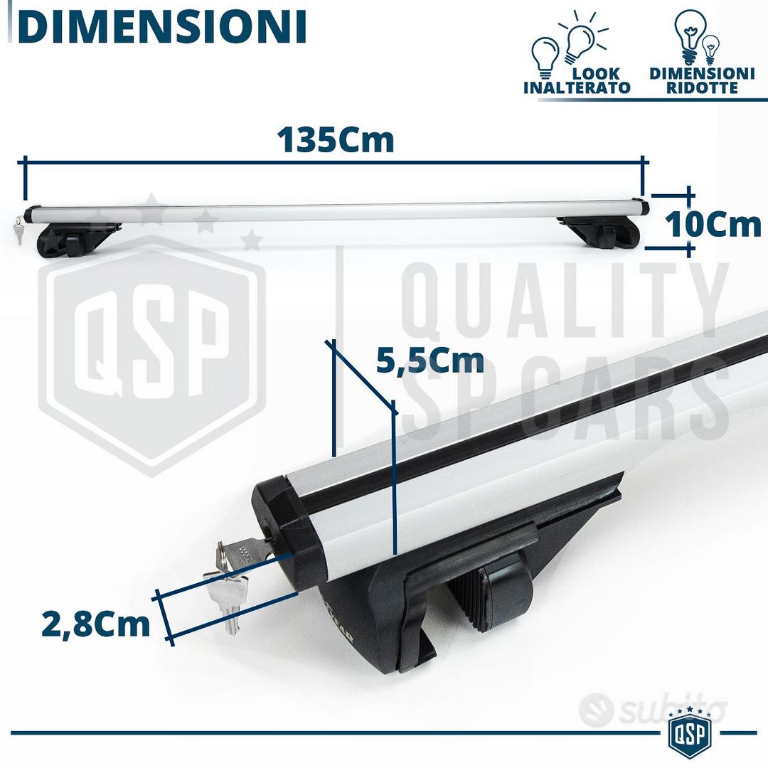 Subito - RT ITALIA CARS - Barre Portatutto + Portasci per JEEP RENEGADE -  Accessori Auto In vendita a Bari