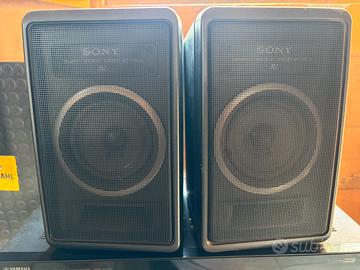 Coppia casse altoparlanti sony ss-v75av