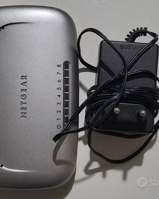 Switch di rete Ethernet 8 porte NETGEAR