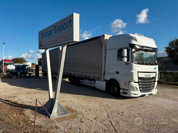 DAF XF106.460 attacco biga - rimorchio telonato -