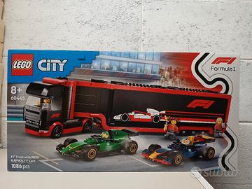 Lego City F1 Truck RB20 AMG24 Formula 1 cars 60445