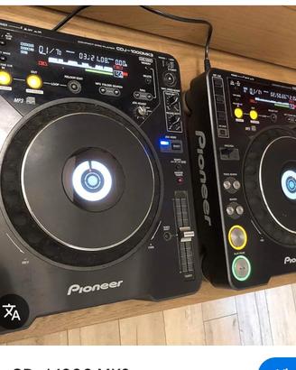 cdj mk1000 più mixer pioneer