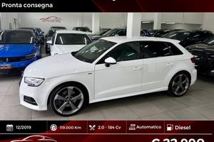 Audi A3 SPB 2.0 184cv quattro S tronic FINANZIABIL