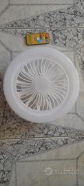 Lampadario con ventilatore  e telecomando