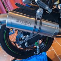 Scarico Storm per Kawasaki ninja 125 e z125