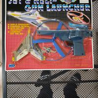 vintage anni 80 jet & heli gun Launcher 