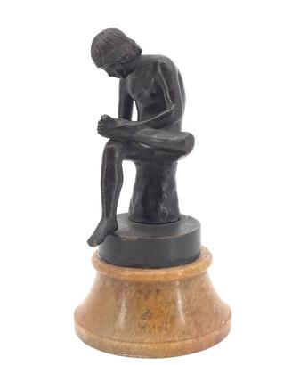 Antica Scultura Bronzo Spinario Grand Tour 800