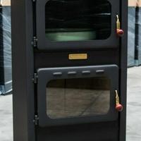 Fornello a legna con forno da 8,4 kW