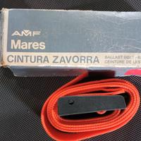 cintura piombi sub nuova mai usata