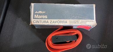 cintura piombi sub nuova mai usata