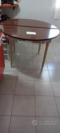 TAVOLO TONDO ALLUNGABILE 4/6 COMMENSALI