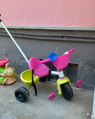 Triciclo bimba con maniglia