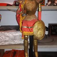 marionetta siciliana in legno e metallo