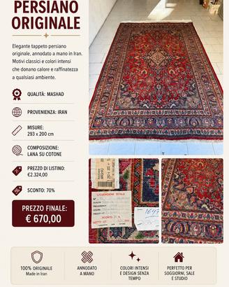 Tappeto persiano originale