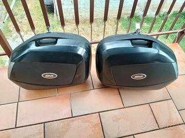 coppia di valige Givi monokei side