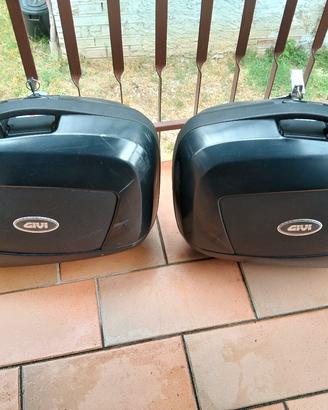 coppia di valige Givi monokei side
