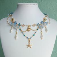 Collana artigianale tema "mare"
