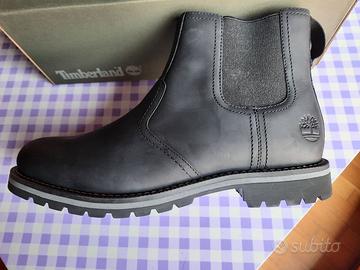 TIMBERLAND STIVALETTO NUOVO CHELSEA NERO 44/44.5