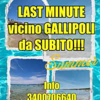 Vacanze in Salento vicino GALLIPOLI