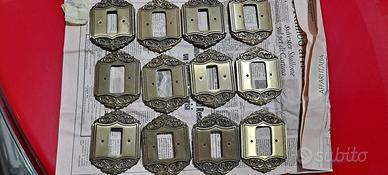 Copri interruttore in ottone, prese e interruttori