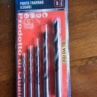 Punte trapano legno nuove