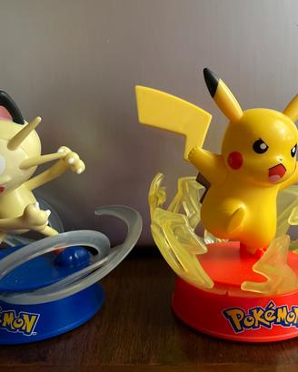 Personaggi Pokemon Pikachu e Meowth