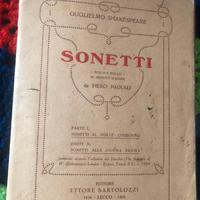 Libricino sonetti Schackspeate 1924
