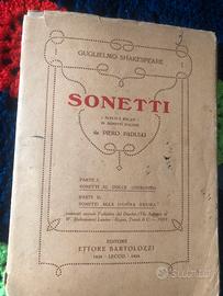 Libricino sonetti Schackspeate 1924