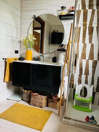Mobile bagno Cerasa , lavabo, mensole e pensile