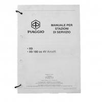 Manuale per stazioni di servizio in PDF Piaggio X9