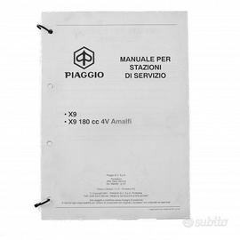 Manuale per stazioni di servizio in PDF Piaggio X9
