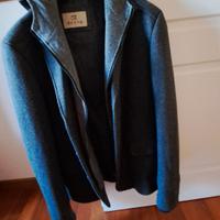 Giacca cardigan grigia uomo
