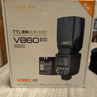  Flash Godox V860 II per Canon /Come Nuovo uso Pro