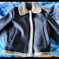 montone shearling originale vera pelle 