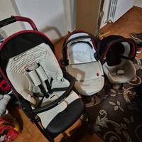 Passeggino Trio peg perego Fiat 500