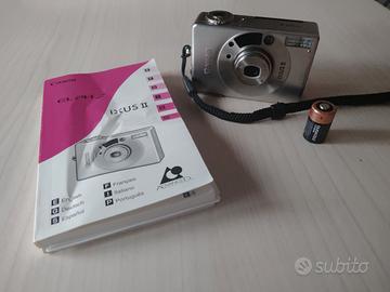 Fotocamera Canon ELPH2  IXSUS II + manuale e pila