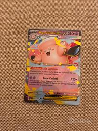 Carta pokemon mega clefable ex equilibrio perfetto