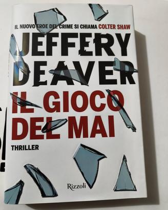 libro jeffery deaver autografato 