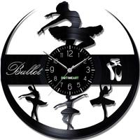 Orologio da Parete su Disco in Vinile da 33 Giri