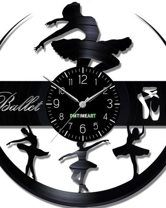 Orologio da Parete su Disco in Vinile da 33 Giri