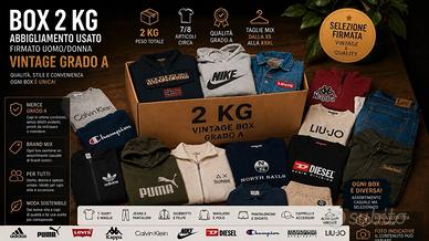 Box Stock da 2 Kg firmato usato uomo/donna